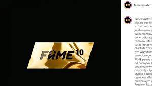 Największy portal poświęcony fame mma. Fame Mma 10 Karta Walk Ze Zmianami Zawodnika Zastapi Uczestnik Randkowego Show 4fun Tv