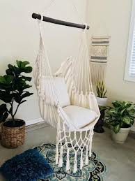 Bedroomhammock In 2020 Hammock Swing Chair Indoor Swing Chair Macrame Hanging Chair