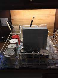 Old Dishwasher Die Repurpose The Bottom Rack Into A Jumbo Drying Rack Use It Even After The New Dishwasher Is Repurposed Diy Home Upgrades Dishwasher Racks