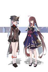 Ayaka & Hu Tao outfit swap (by: 棲夏 Qixia) : rAyakaMains
