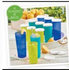 New Tupperware 12pc Tumblers Set 16oz Ebay In 2020 Tupperware Tumbler Vintage Tupperware