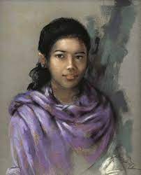 Pioneer of portrait painting, regarded as father of malaysian portrait painting. Mohamed Hoessein Enas Paintings Artwork For Sale Mohamed Hoessein Enas Art Value Price Guide