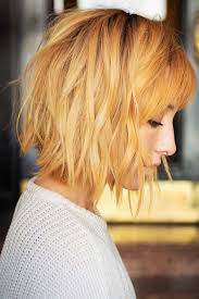 Layered hair with full bangs. 30 Flirty And Chic Ideas Of Wearing Short Hair With Bangs Today