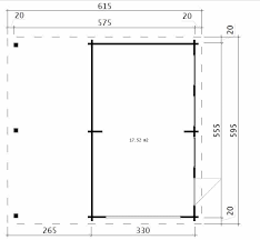 The protection of a garage prevents fading and discoloring of the plastic components due to intensive uv radiation. Kombination Carport Und Garage Typ H Mit Schwingtor 44mm 6 X 6 M