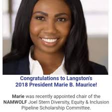 Congrats Marie! #EngageEmpowerElevate #WeAreJMLBA