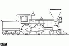 Old Steam Locomotive With The Wagon Of Coal Coloring Page Train Coloring Pages Coloring Pages Locomotive