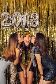 Maybe you would like to learn more about one of these? Free Photo New Year Celebration With Girls Kissing Friend