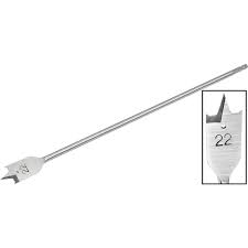 You then need to determine the quality. Extra Long Flat Wood Drill Bit 6 X 400mm