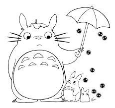Totoro Umbrella Line Art By Book Of Life D8ygh5p Jpg 921 868 Totoro Drawing Totoro Crafts Totoro Art