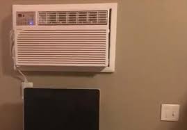 If you want an extra hot bathroom and cut a hole int he wall and put the outside end of the unit in the bathroom then you can heat it up, and cool the space on. How To Install A Through The Wall Air Conditioner Sleeve Hvac How To