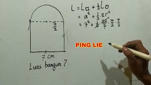Jadi bisa di simpulkan bahwa segitiga tersebut adalah segitiga siku siku. Luas Bangun Gabungan Matematika Sd Youtube