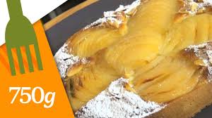 Recette De La Tarte Aux Poires Et Creme D Amandes 750g Youtube