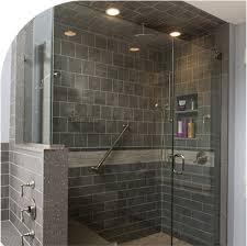 As the heart of the bathroom, planning, creative design methods that will depend your personal taste and the budget, there are multiple choices for the designer to make the most of a small figure out the number shower stalls for small bathrooms of square feet available for the design of this shower. Custom Detailed Shower Stall Glass Doors Bench Handrail Abbey S Kitchens Bathrooms