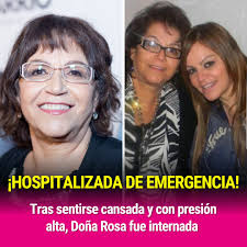 La matriarca de los Rivera está pasando por un momento delicado 😰  https://www.univision.com/famosos/dona-rosa-rivera-hospitalizada-emergencia-problemas-corazon-marcapasos?utm_campaign=ImageFamosos&utm_medium=social&utm_source=facebook&utm_content=sprout
