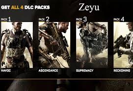 Advanced warfare, like every other cod game,. recent articles. Call Of Duty Advanced Warface Havoc Dlc All Dlc Usa Drive Mega Todo Sobre La Ps3
