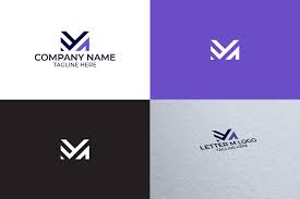 Letter M Logo Design Logo Design Lettering Letter M Logo