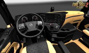 360 exterior and interior views, inspection service. The Luxury Interior For Mercedes Benz New Actros 1 27 X Ets2 Mods Euro Truck Simulator 2 Mods Ets2 Trucks Maps