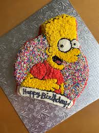 Bart Simpson cake : rcakedecorating
