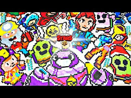 Choose your favorite brawl designs and purchase them as wall art, home decor, phone cases, tote bags, and more! Brawl Stars Pixel Art Mr P Youtube