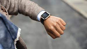 Stainless steel wristband leather no stone bracelets for men, fitbit watches, leather cuff bracelet watch in wristwatch bands Shop Fitbit Blaze Accessories