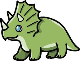 With their human friend edgar, they call themselves the kung fu dino posse. Amazon Com Divine Designs Cute Green Baby Triceratops Dinosaur Cartoon Vinyl Decal Sticker 8 Wide Automotive