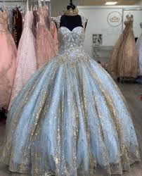 Baby Blue Quinceanera Dresses Light Blue Sweet 15 Dress