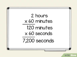 Convert 120 minutes into seconds. 3 Ways To Convert Minutes To Seconds Wikihow
