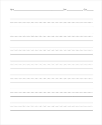 Check out our collection of primary handwriting paper. 28 Printable Lined Paper Templates Free Premium Templates