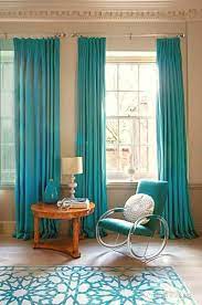 Tissly 8 Ways To Decorate With Teal Statement Curtains Curtains Living Room Turquoise Living Room Decor Living Room Turquoise