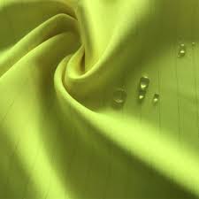 Kain tersebut boleh digunakan sebagai alas cadar bayi. Poliester Anti Statik Striped Gabardin Fabrik Kalis Air