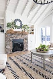 Friday Feels Decorating With Plants Cottage Fireplace Farm House Living Room Coastal Living Rooms
