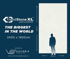 * price is for material only, fabrication and installation is a quotation. Quartz Slabs Just Got Bigger Trendstone Xl Victoria Stone Gallery