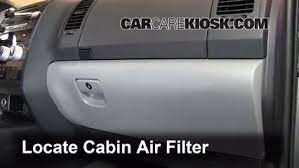 Many manufacturers recommend replacing the cabin filter, or pollen filter, as part of its scheduled maintenance. Cabin Filter Replacement Toyota Sequoia 2008 2019 2012 Toyota Sequoia Sr5 4 6l V8