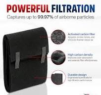 Cut to Fit Activated Carbon Filter Sheet 10x49" Compatible with Honeywell Furnace HVAC, Universal Air Purifier Charcoal Filter Roll for HVAC, AC, ...