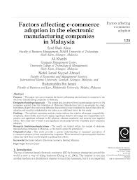 List of manufacturing companies in nigeria & their email addresses. Pdf Factors Affecting E Commerce Adoption In The Electronic Manufacturing Companies In Malaysia