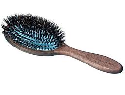 The mix of natural and nylon bristles glide through your hair like butter, and leaves no knots or tangles behind. Natural Bristle Hair Brush For Dense Curls Afro And Thick Hair Types Strong Care Bristle Brush W Natural Bristle Hair Brush Hair Brush Detangling Hair Brush