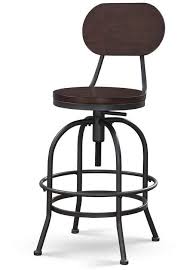 no na 17 stories nona adjustable height swivel bar stool swivel bar stools bar stools stool