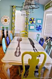 Diy Dining Table And Chairs Makeovers The Budget Decorator Dining Room Table Makeover Diy Dining Table Diy Dining Room