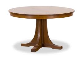Made from solid hardwood and built in the usa. Round Mission Style Dining Table Off 54