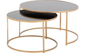 salontafel valentina in 2021 salontafel zwart glas rond glas