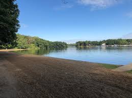 The trail starts in a wooded section and around signalness lake. Portage Lakes State Park Ohio Department Of Natural Resources