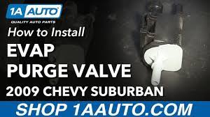This is under the truck either in front of the fuel tank or behind it, they used both locations on this model year. How To Replace Evap Vapor Canister Purge Valve Solenoid 07 12 Chevy Suburban 1500 Youtube
