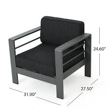 Claudia Patio Chair With Cushions Metal Sofa Metal Furniture Design Patio Lounge Chairs