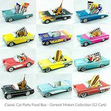 Robot Check Cars Party Foods Cars Party Party Food Boxes