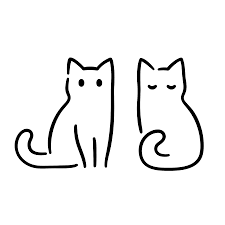 Dessin tete de chat from i2.wp.com. Dessin A L Encre De Chat Simple Et Minimal Deux Chats Assis Dans Un Style D Art Zen Japonais Traditionnel Illustration Vectorielle Mignon Doodle Animaux Icones Dessin Au Trait Symbole De Croquis De Chaton
