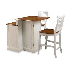 Check spelling or type a new query. Home Styles Woodbridge Two Tier Kitchen Island Two Stools In White Bed Bath Beyond