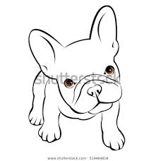 Despite Their Famous Sour Mug Expression Bulldogs Are Generally Docile Friendly And Gregarious But Oc French Bulldog Drawing Bulldog Drawing French Bulldog Art