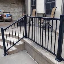 We offer perfect quality and competitive pricing. Weatherables Stanford 36 In H X 96 In W Textured Black Aluminum Railing Kit Cbr B36 A8 The Home Depot