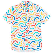Noodle Doodle Button Up Shirt In 2019 Patterned Button Up