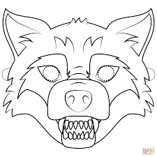 8 halloween masks printable coloring pages for kids. Pin On Coloring Mazes Word Finds